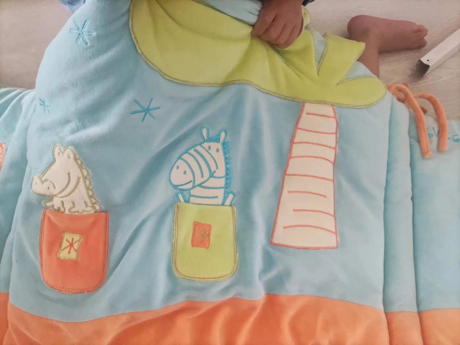 Tour de cama + roupão quente para recém-nascido – photo 4